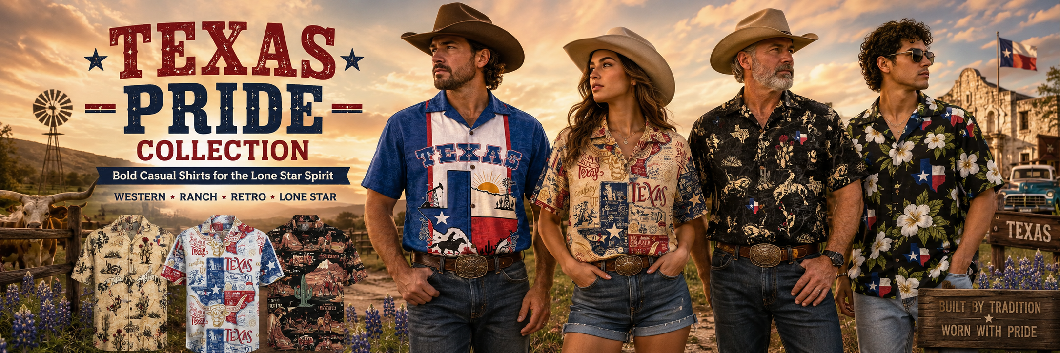 Texan Pride Shirts