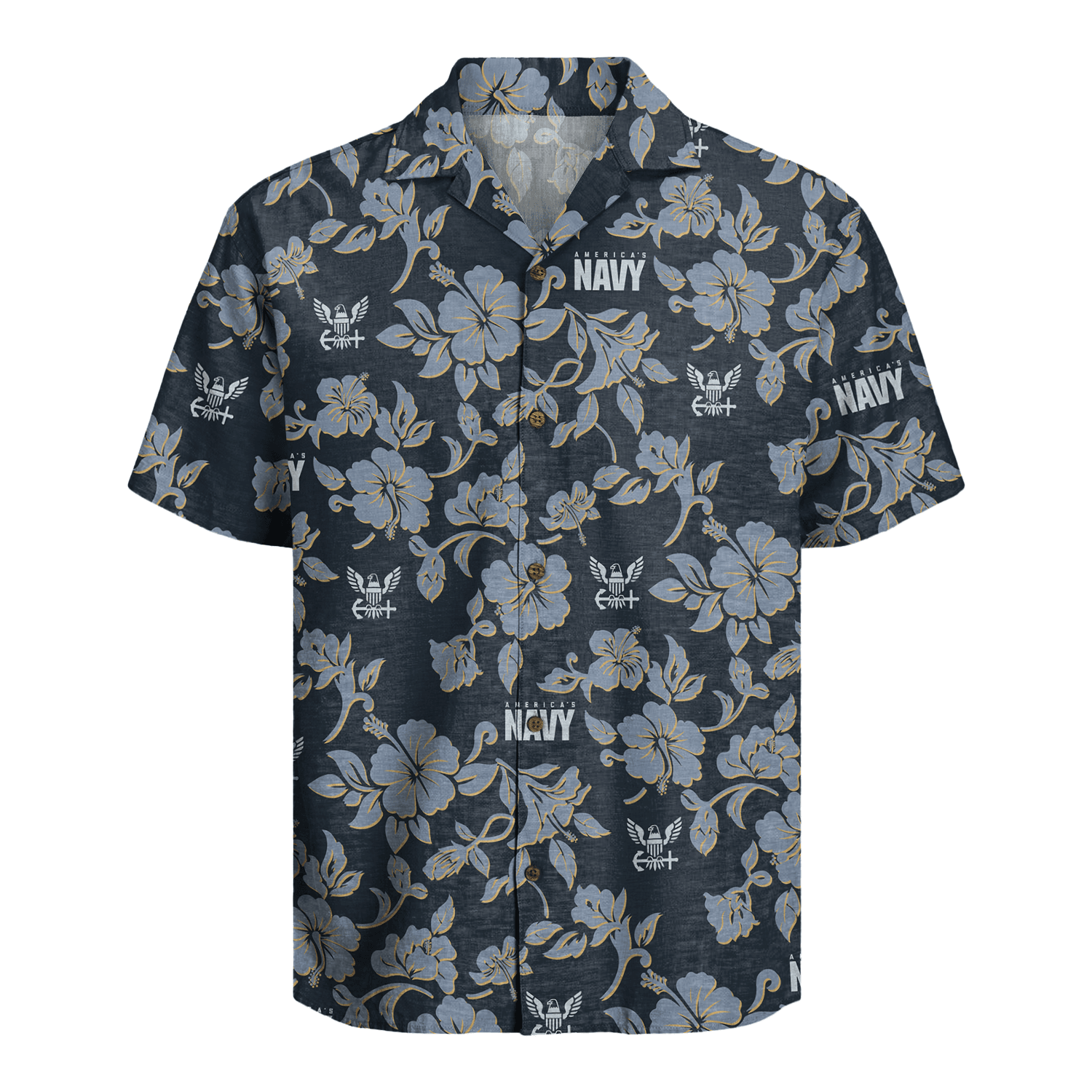 US Navy 250th Years Of Service Hawaiian Shirt
