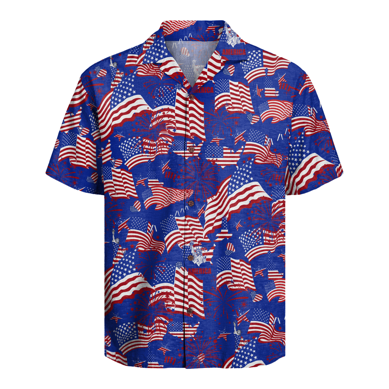 Let’s Celebrate America Hawaiian Shirt
