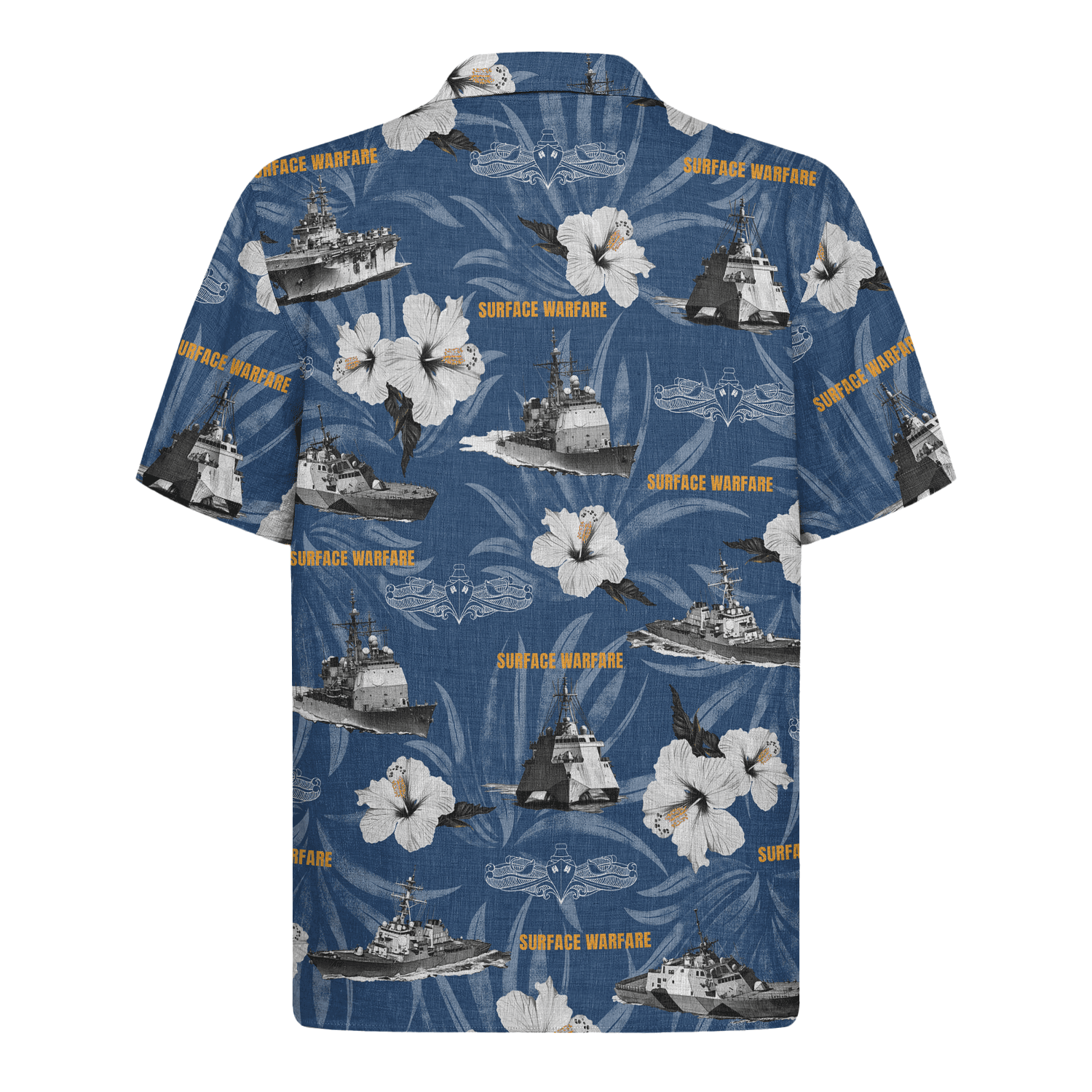 US Navy Surface Warfare Forces 250th Years of Service Hawaiian Shirt