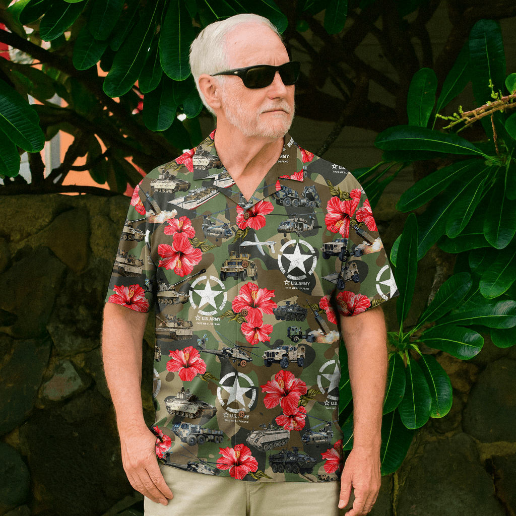 US Army Hawaiian Shirt