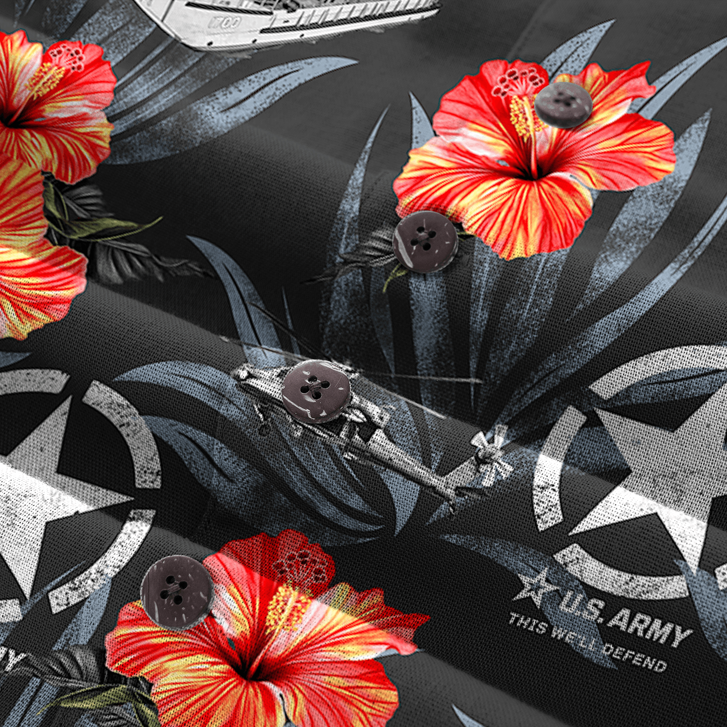 US Army Hawaiian Shirt