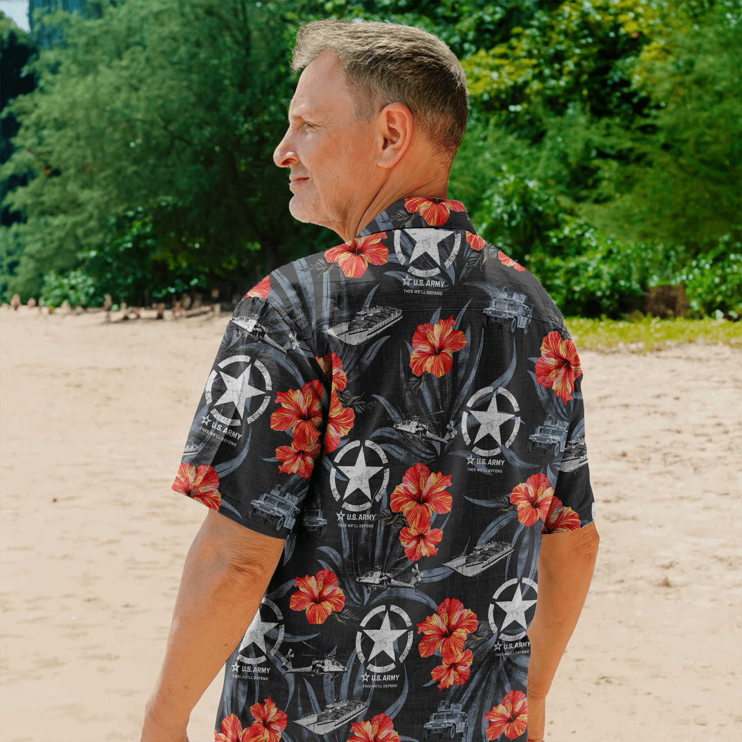 US Army Hawaiian Shirt