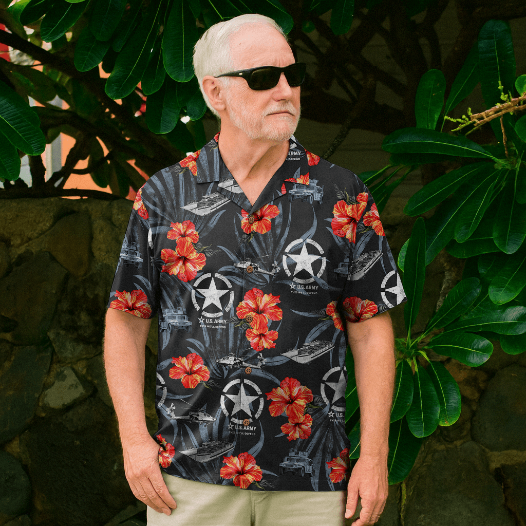US Army Hawaiian Shirt