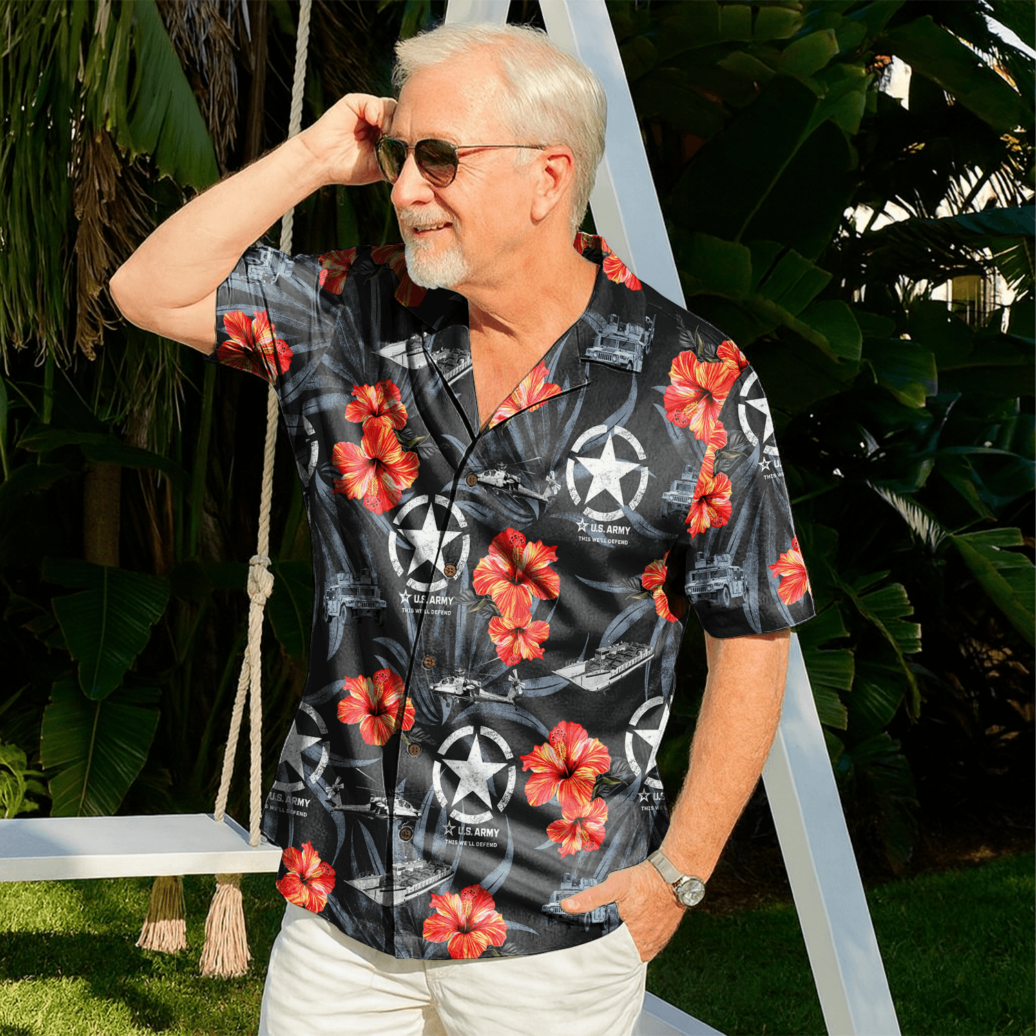 US Army Hawaiian Shirt