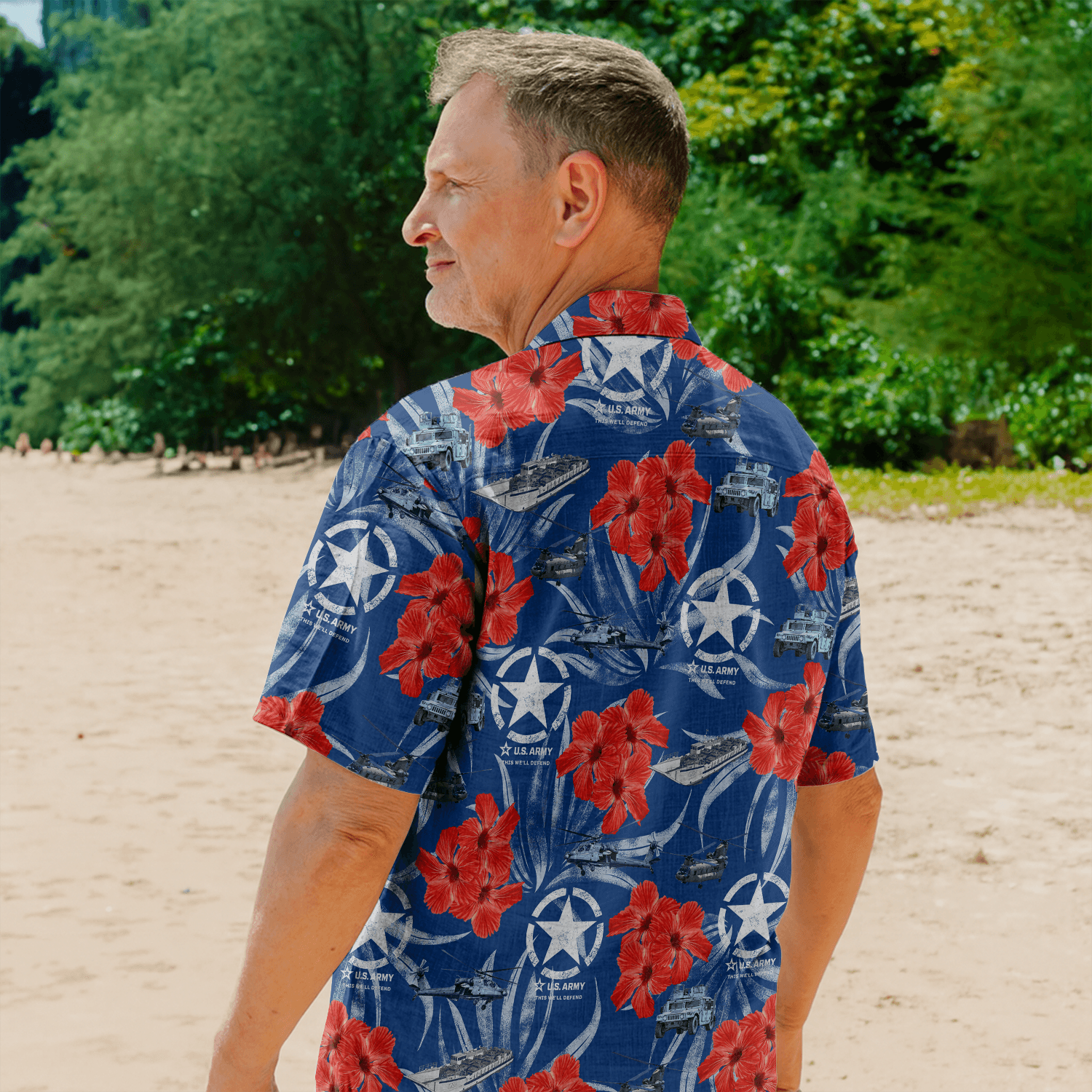 US Army Hawaiian Shirt