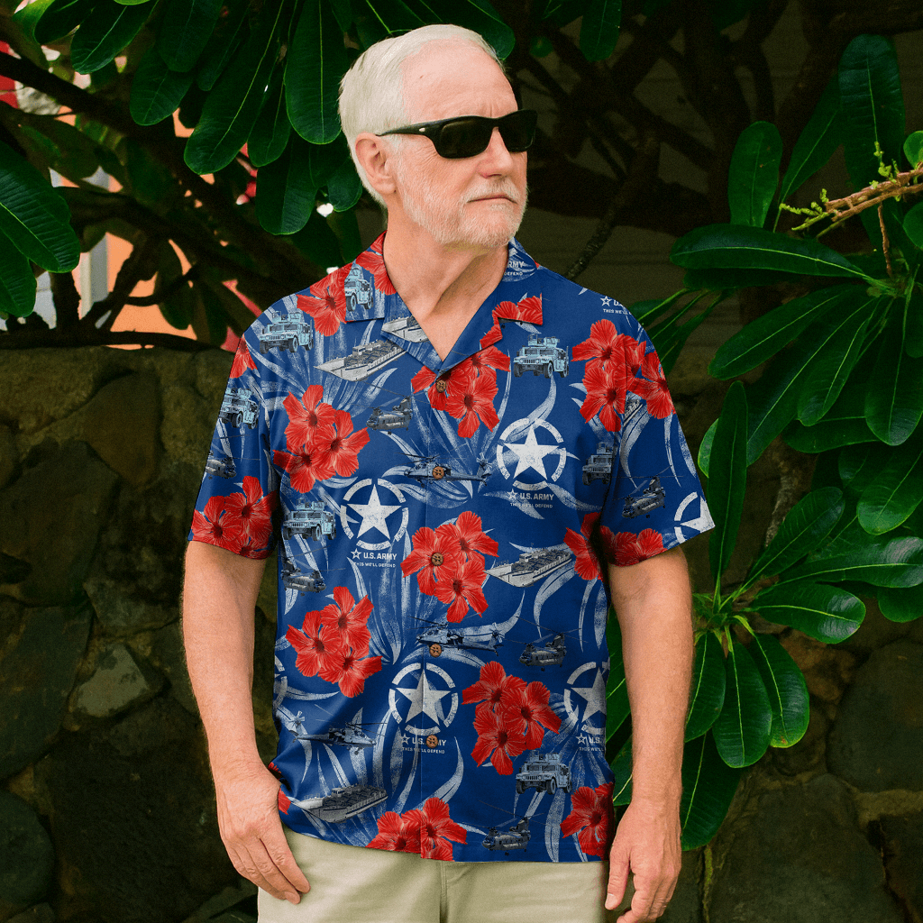 US Army Hawaiian Shirt