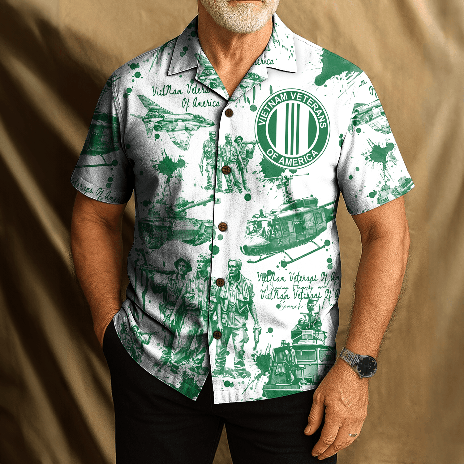 US VIETNAM VETERAN Hawaiian Shirt