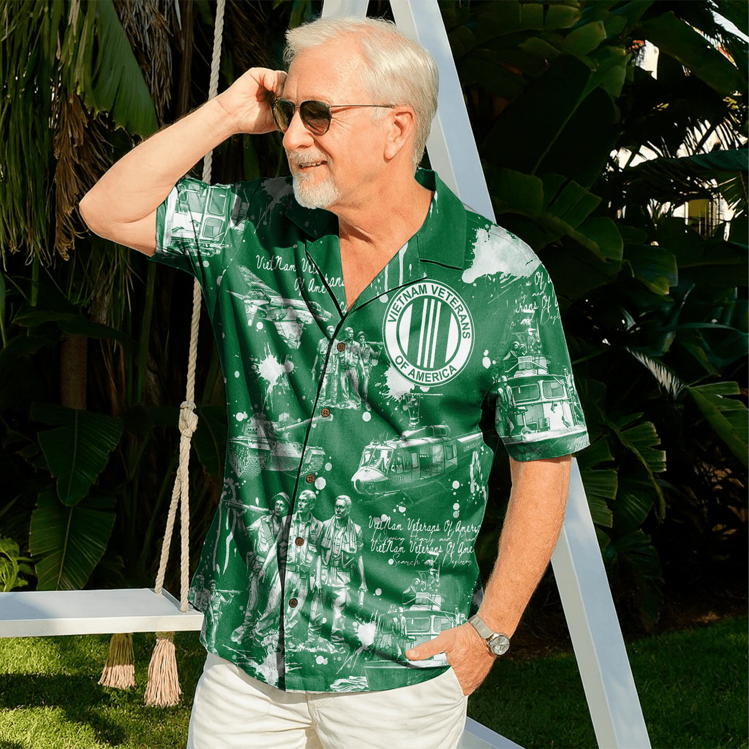 US VIETNAM VETERAN Hawaiian Shirt