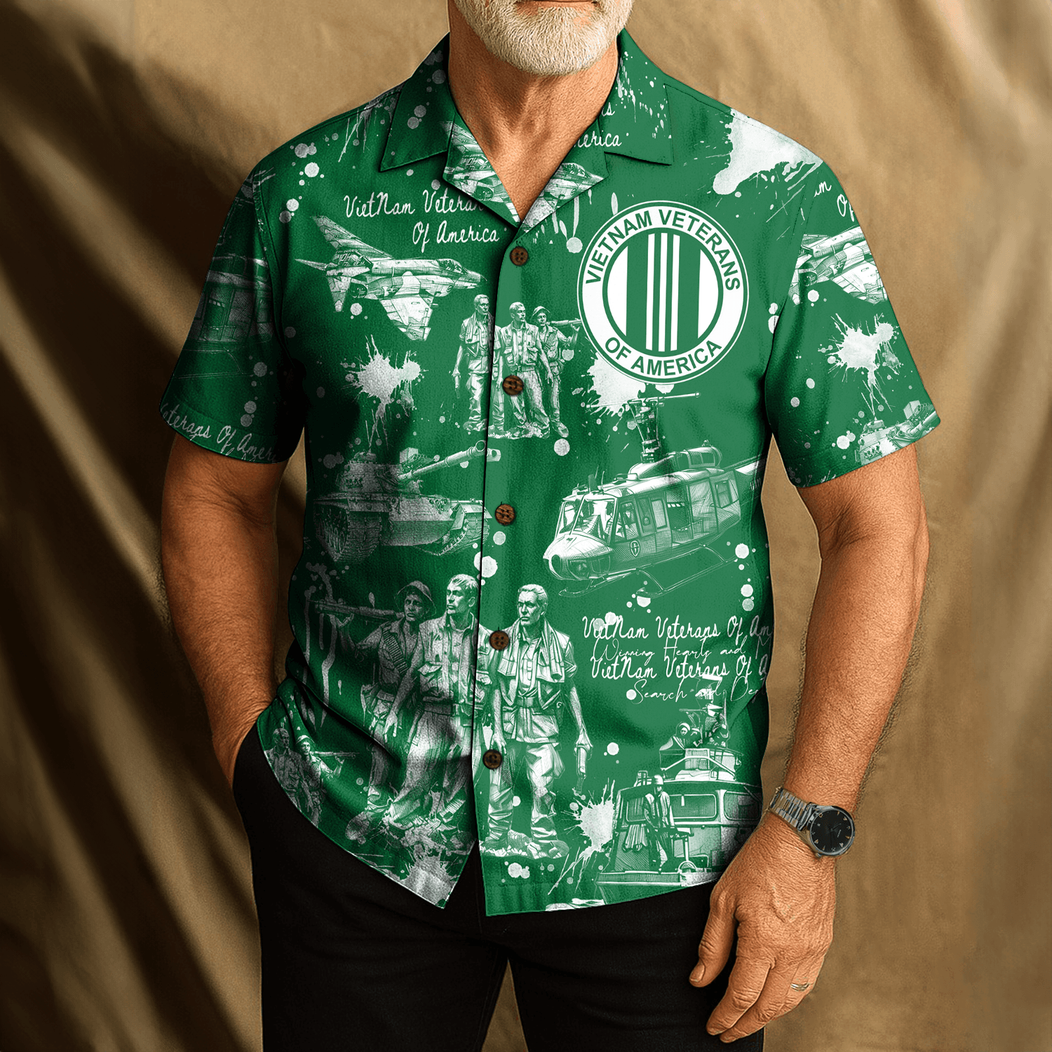 US VIETNAM VETERAN Hawaiian Shirt