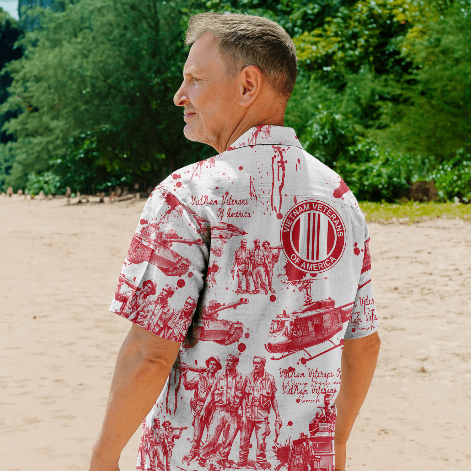 US VIETNAM VETERAN Hawaiian Shirt