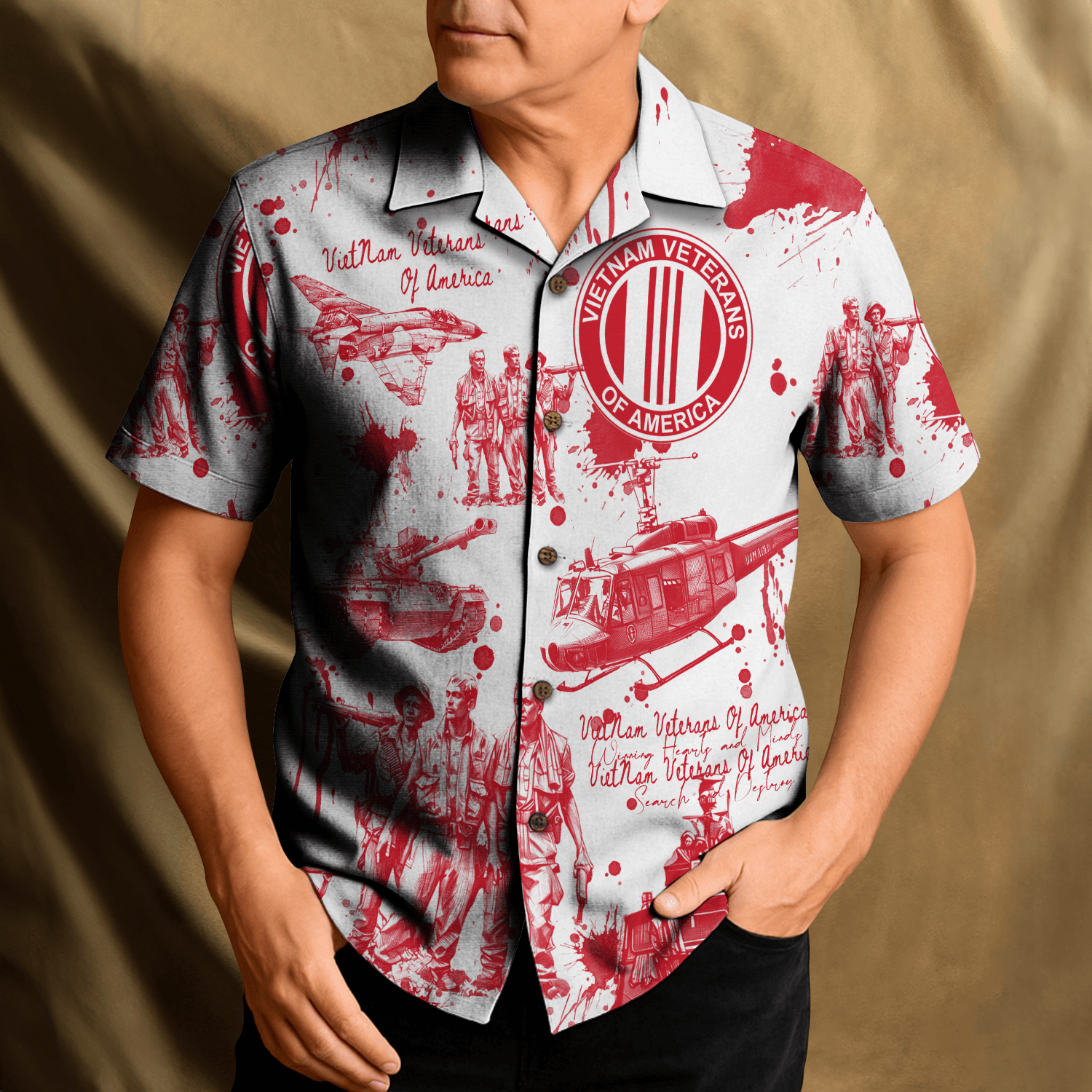 US VIETNAM VETERAN Hawaiian Shirt