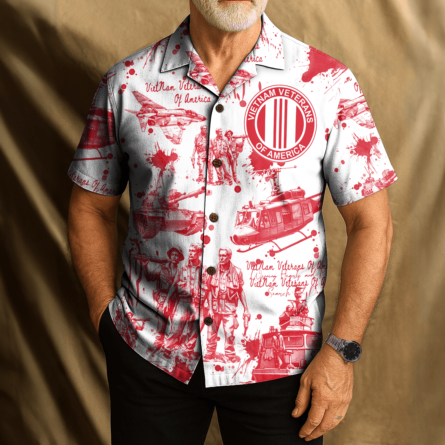 US VIETNAM VETERAN Hawaiian Shirt