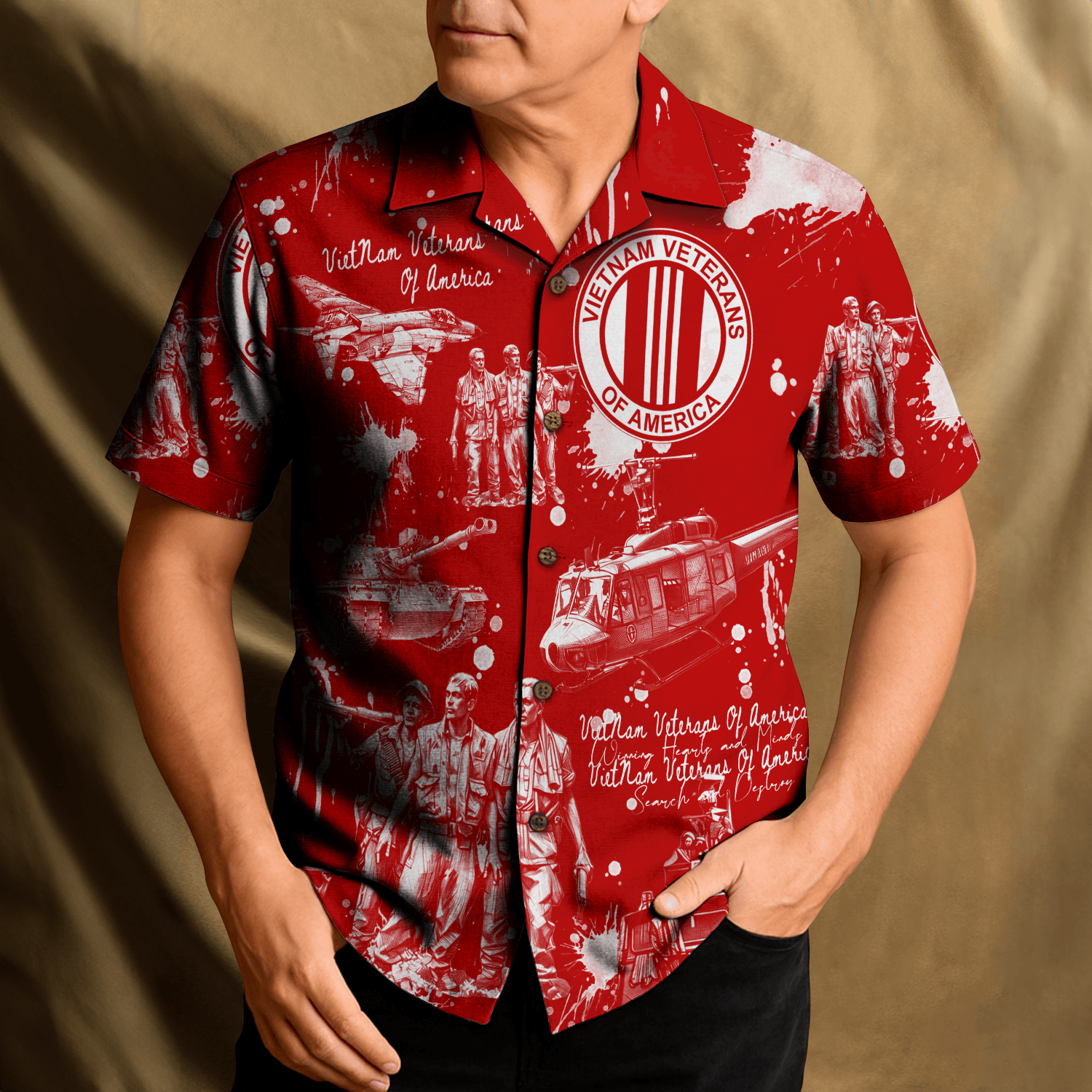 US VIETNAM VETERAN Hawaiian Shirt