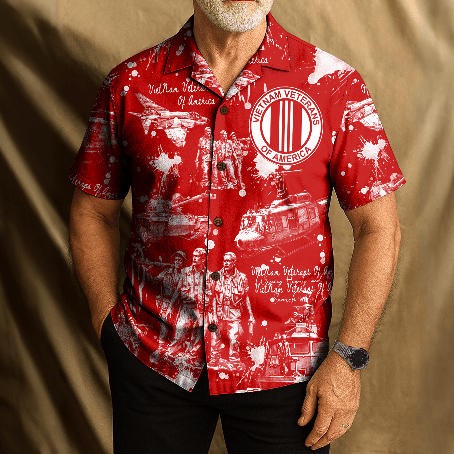 US VIETNAM VETERAN Hawaiian Shirt