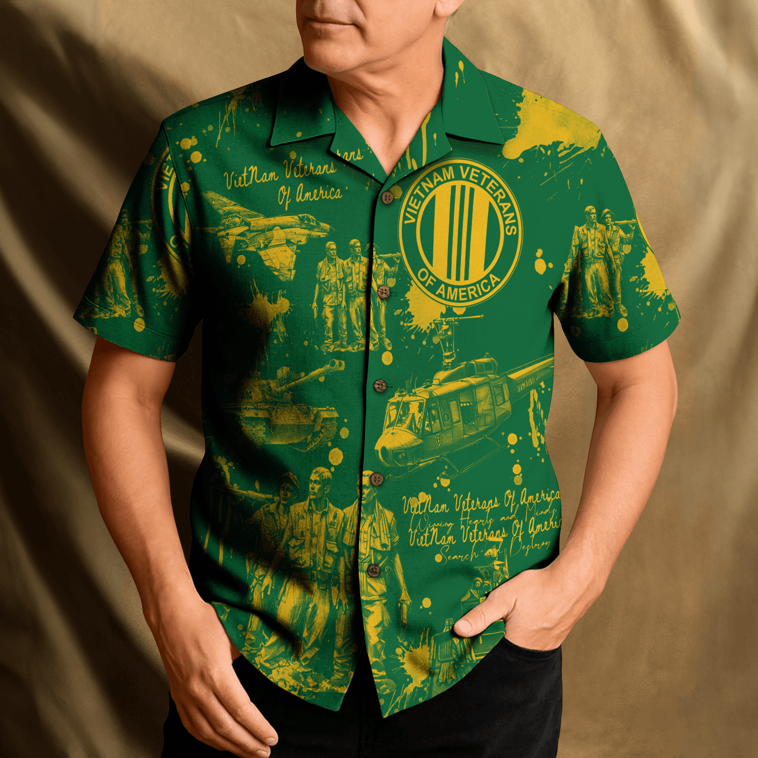 US VIETNAM VETERAN Hawaiian Shirt