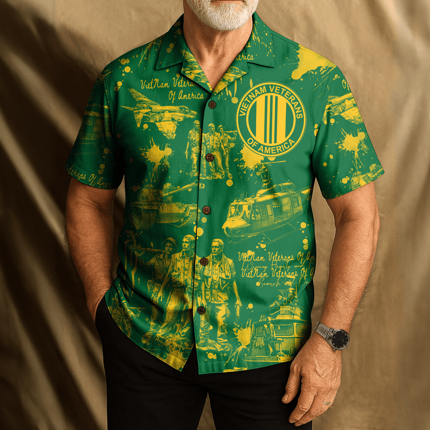 US VIETNAM VETERAN Hawaiian Shirt