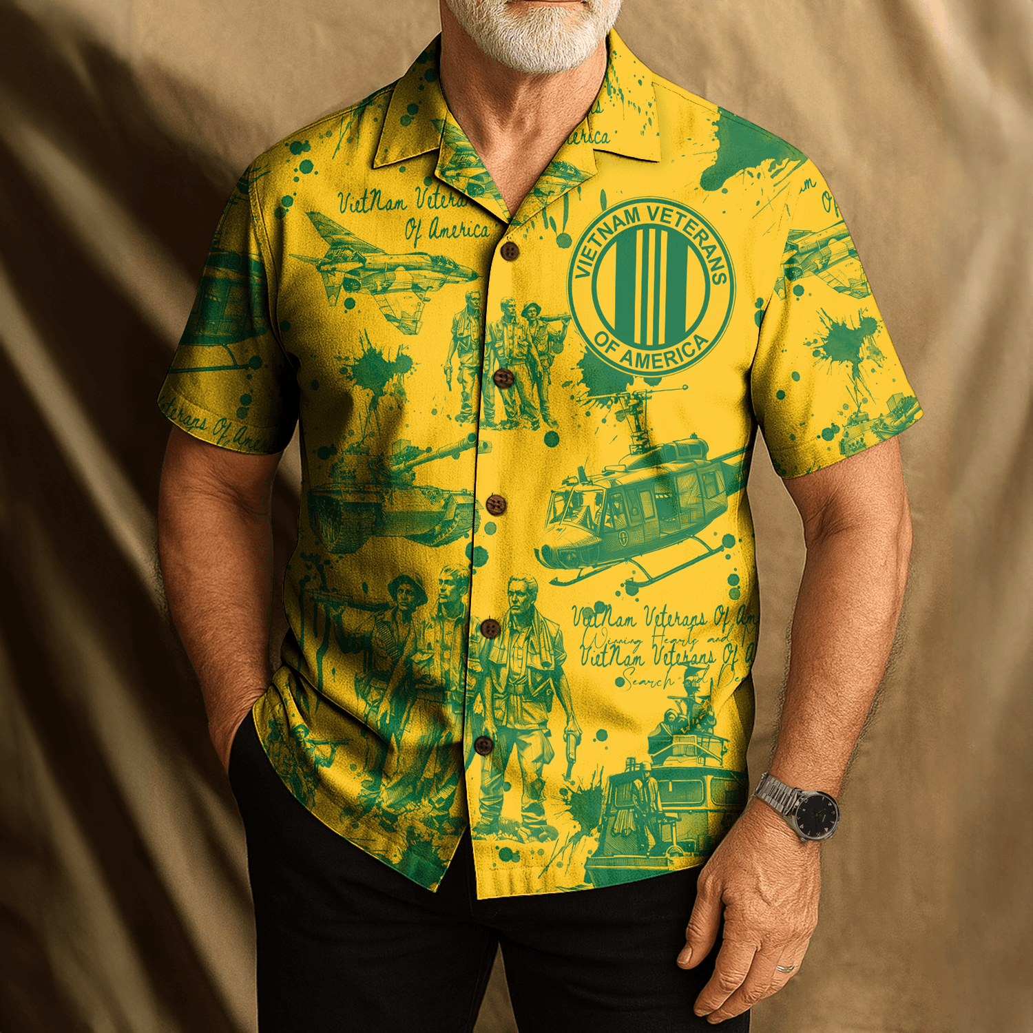 US VIETNAM VETERAN Hawaiian Shirt