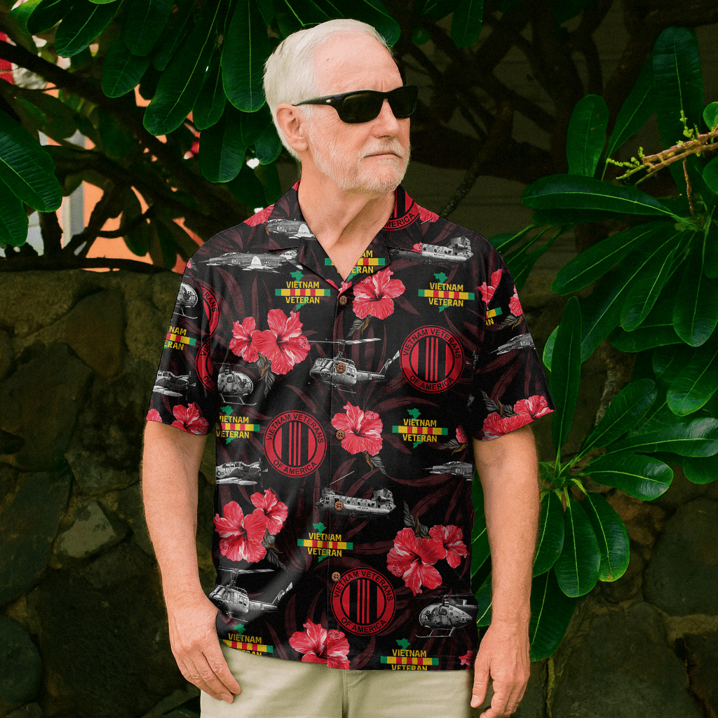 US VIETNAM VETERAN Hawaiian Shirt