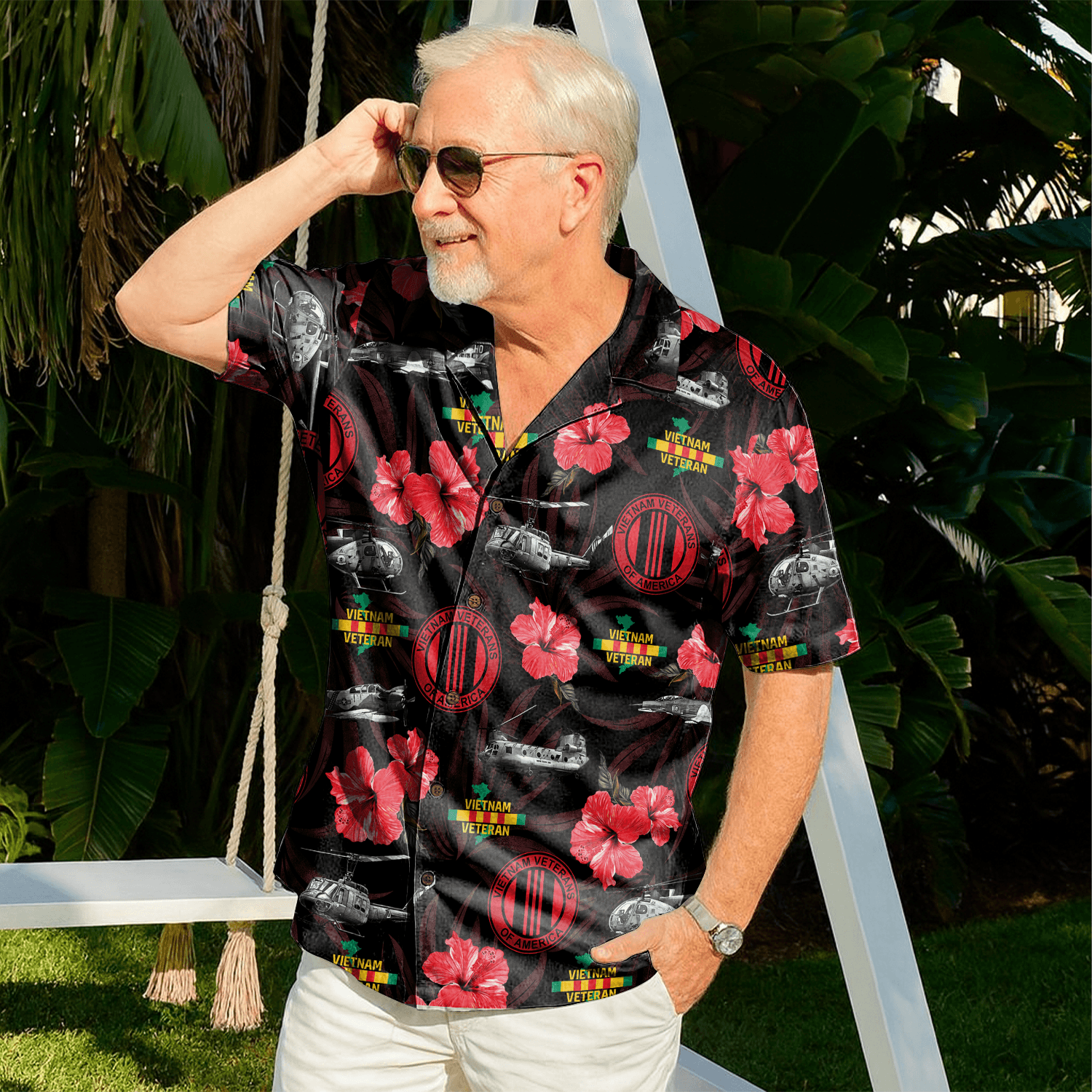 US VIETNAM VETERAN Hawaiian Shirt