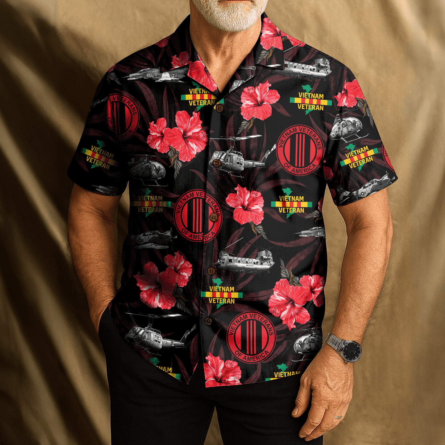 US VIETNAM VETERAN Hawaiian Shirt