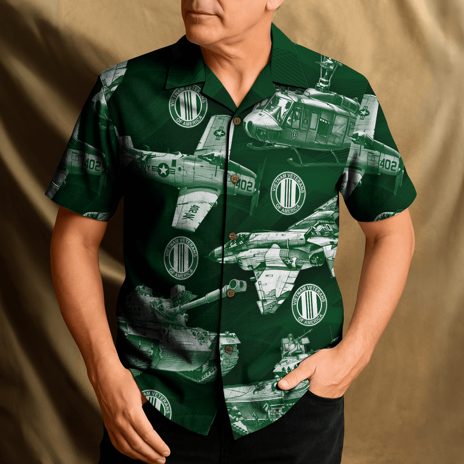 US VIETNAM VETERAN Hawaiian Shirt
