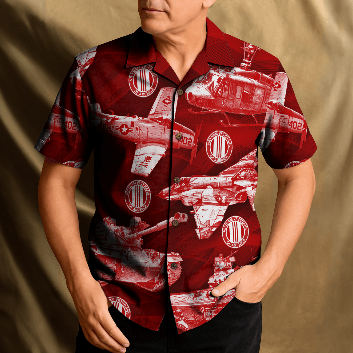 US VIETNAM VETERAN Hawaiian Shirt