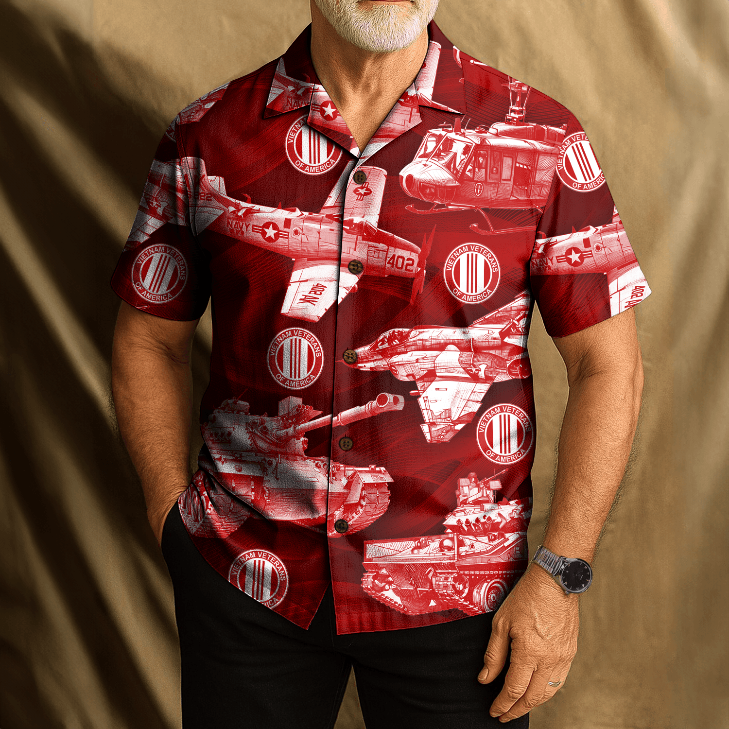 US VIETNAM VETERAN Hawaiian Shirt