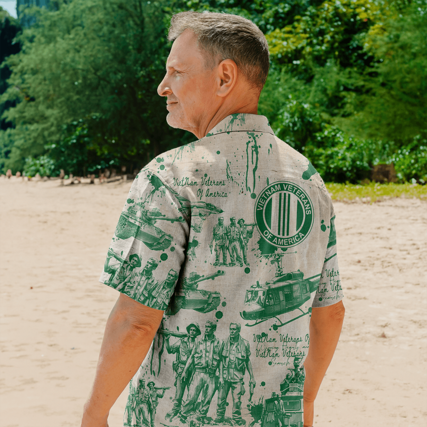 US VIETNAM VETERAN Hawaiian Shirt