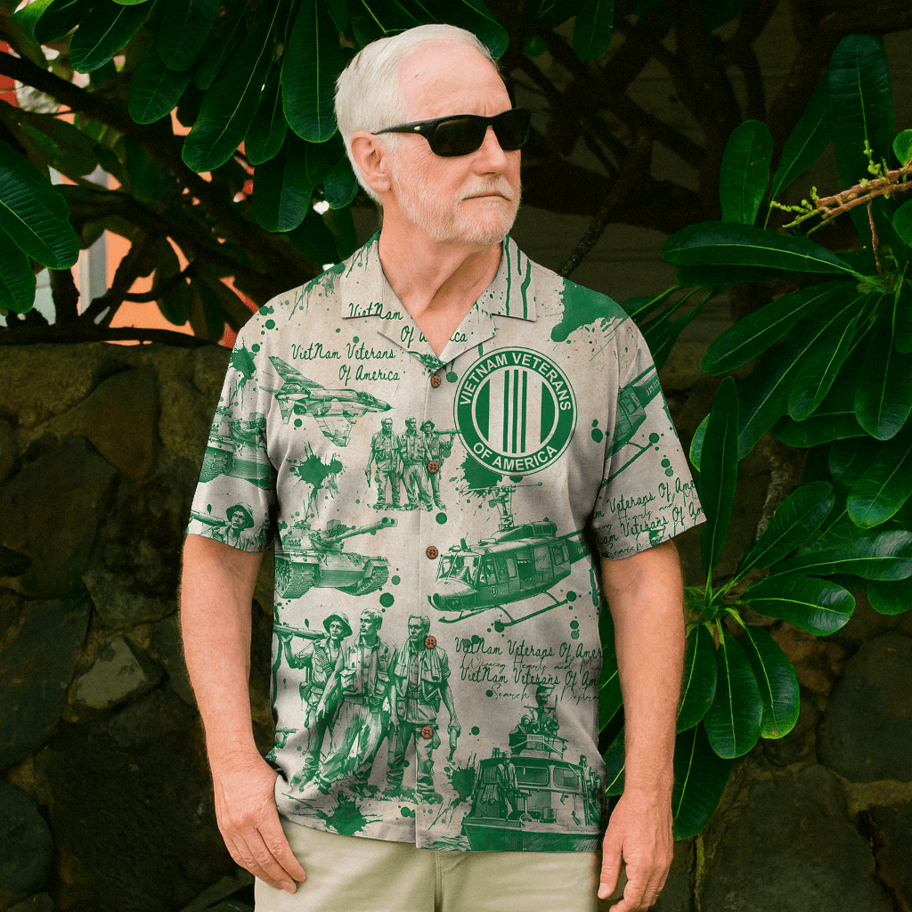 US VIETNAM VETERAN Hawaiian Shirt