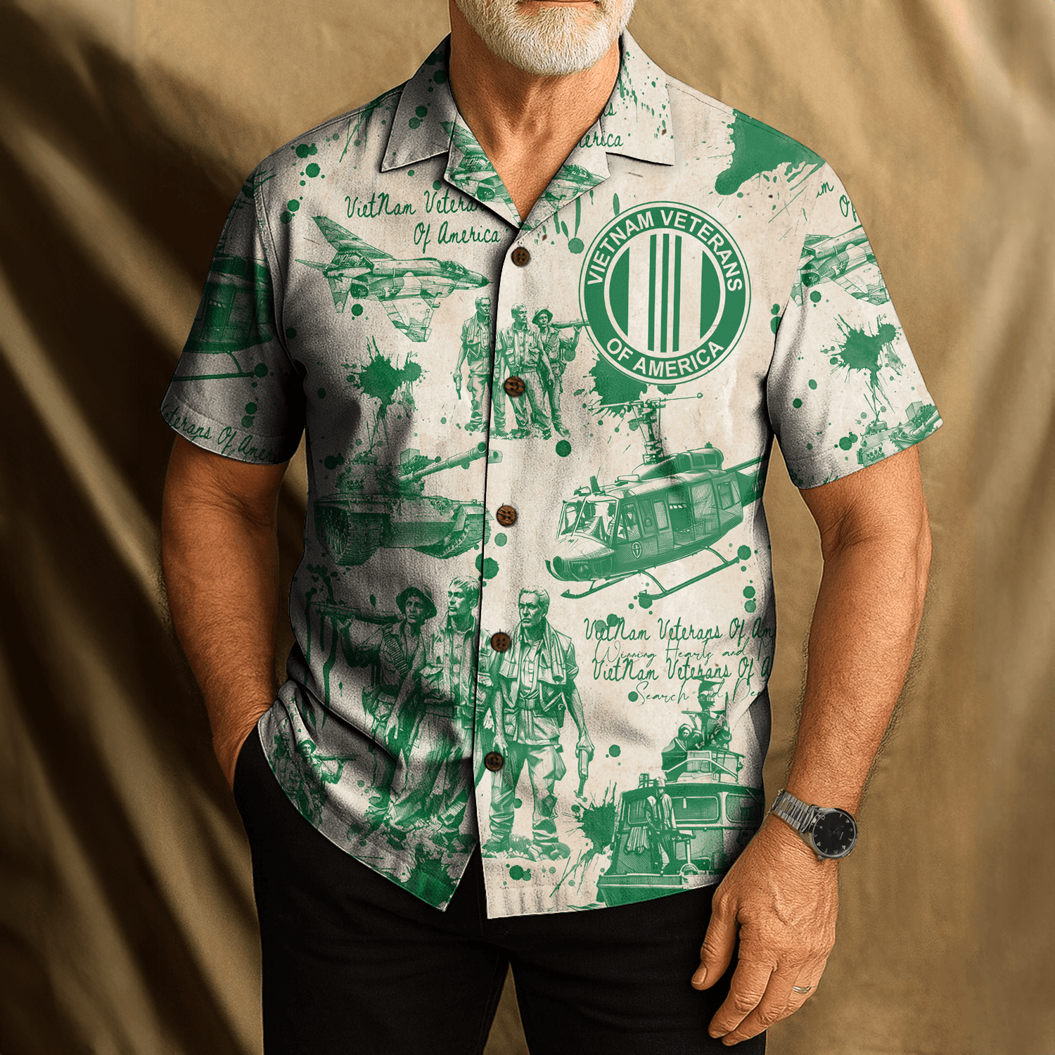 US VIETNAM VETERAN Hawaiian Shirt