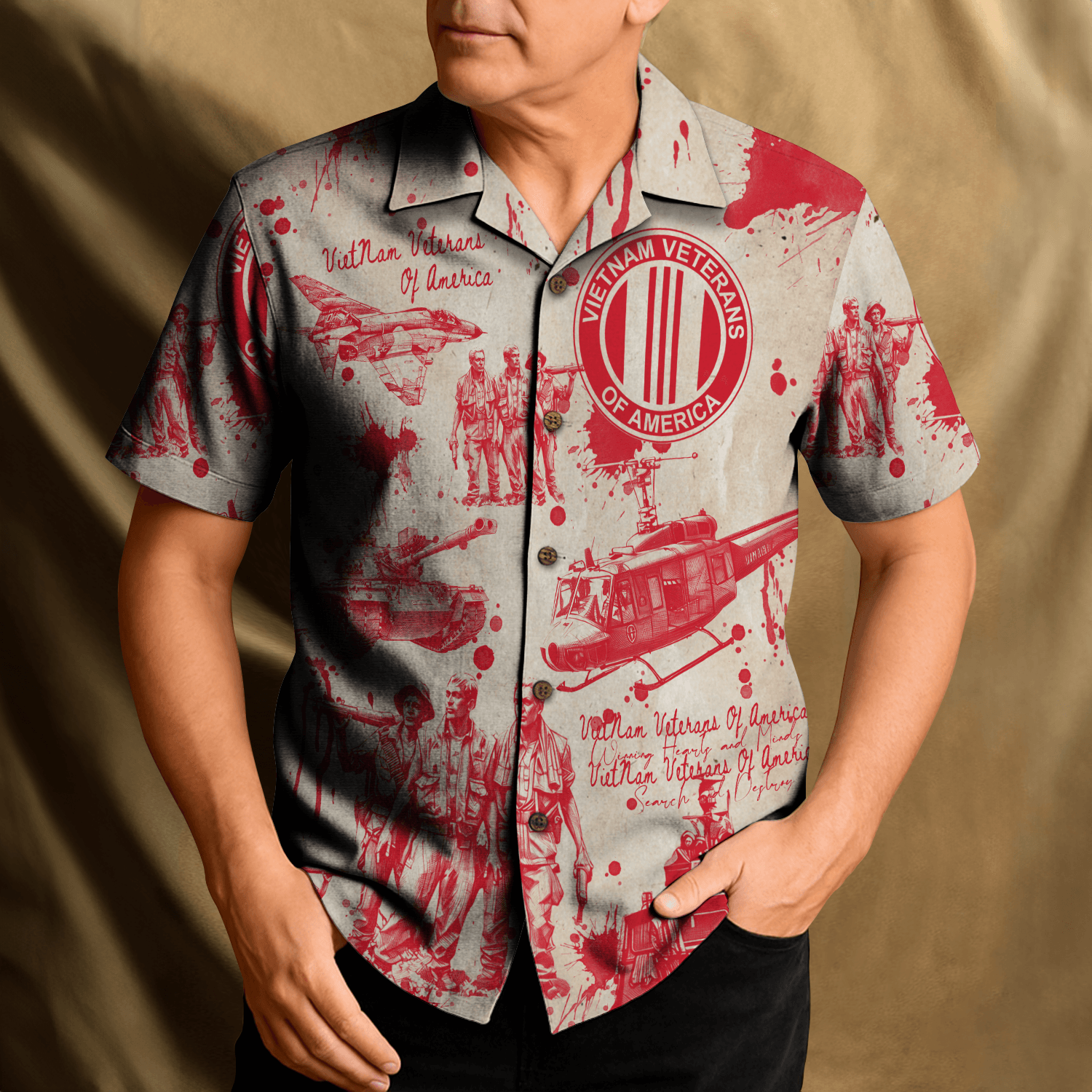 US VIETNAM VETERAN Hawaiian Shirt
