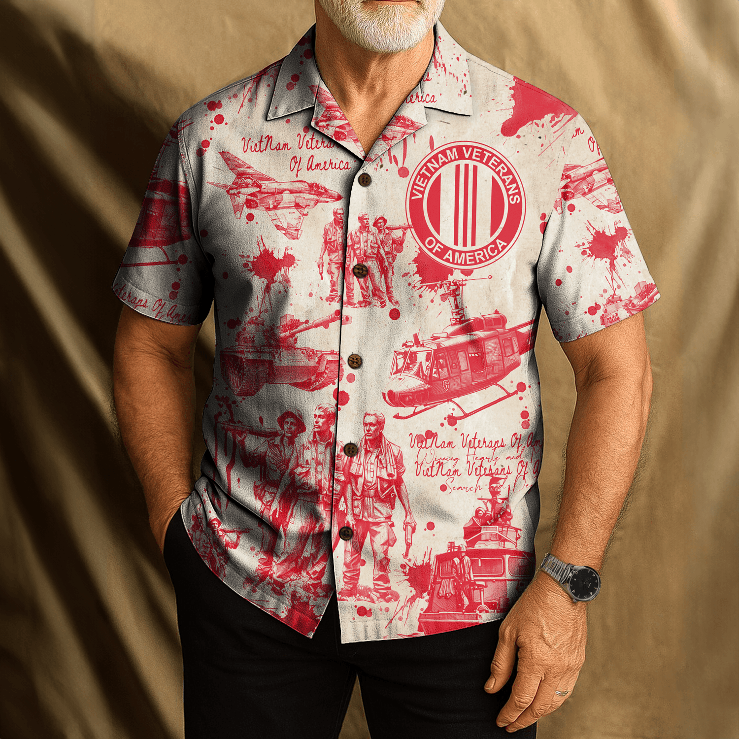 US VIETNAM VETERAN Hawaiian Shirt