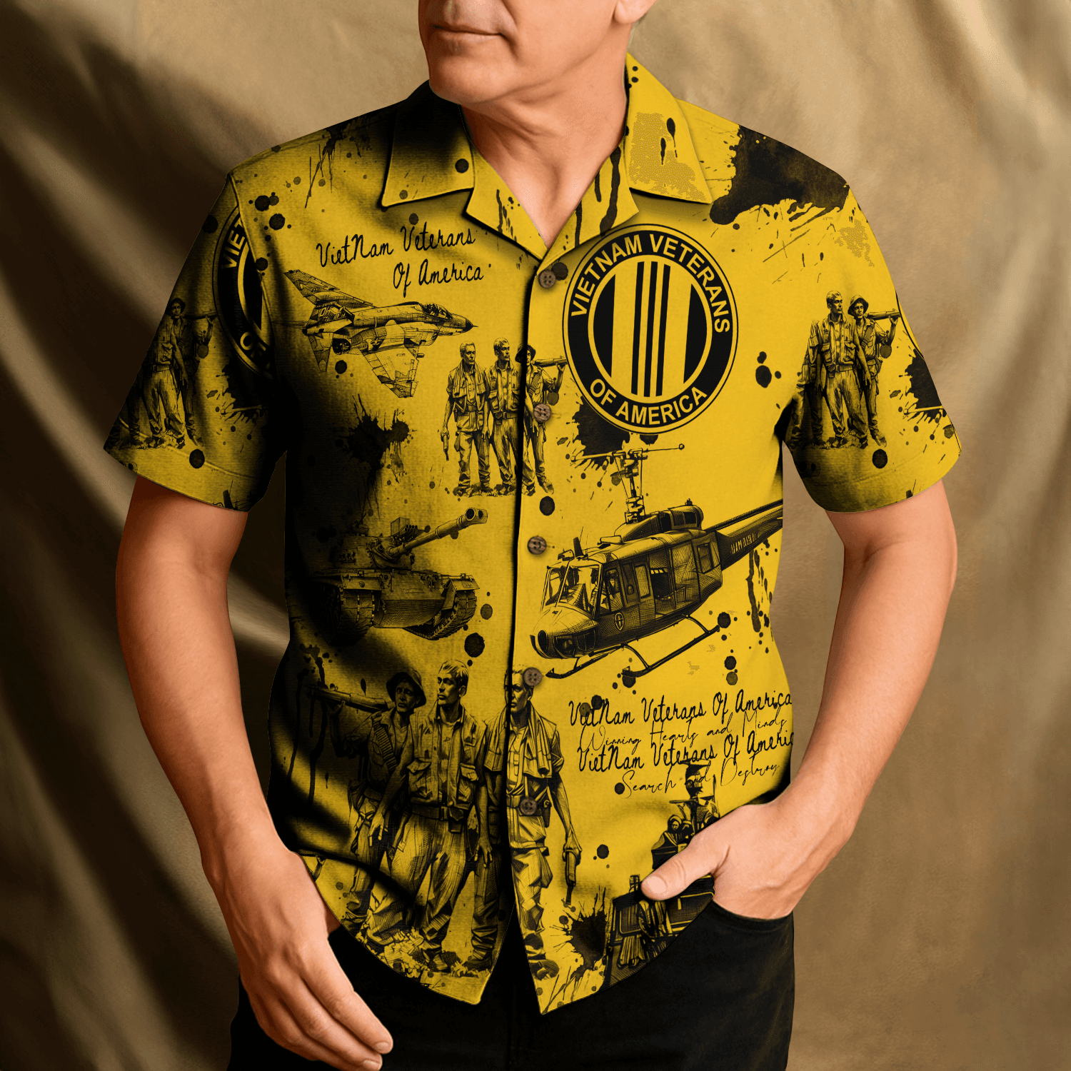 US VIETNAM VETERAN Hawaiian Shirt