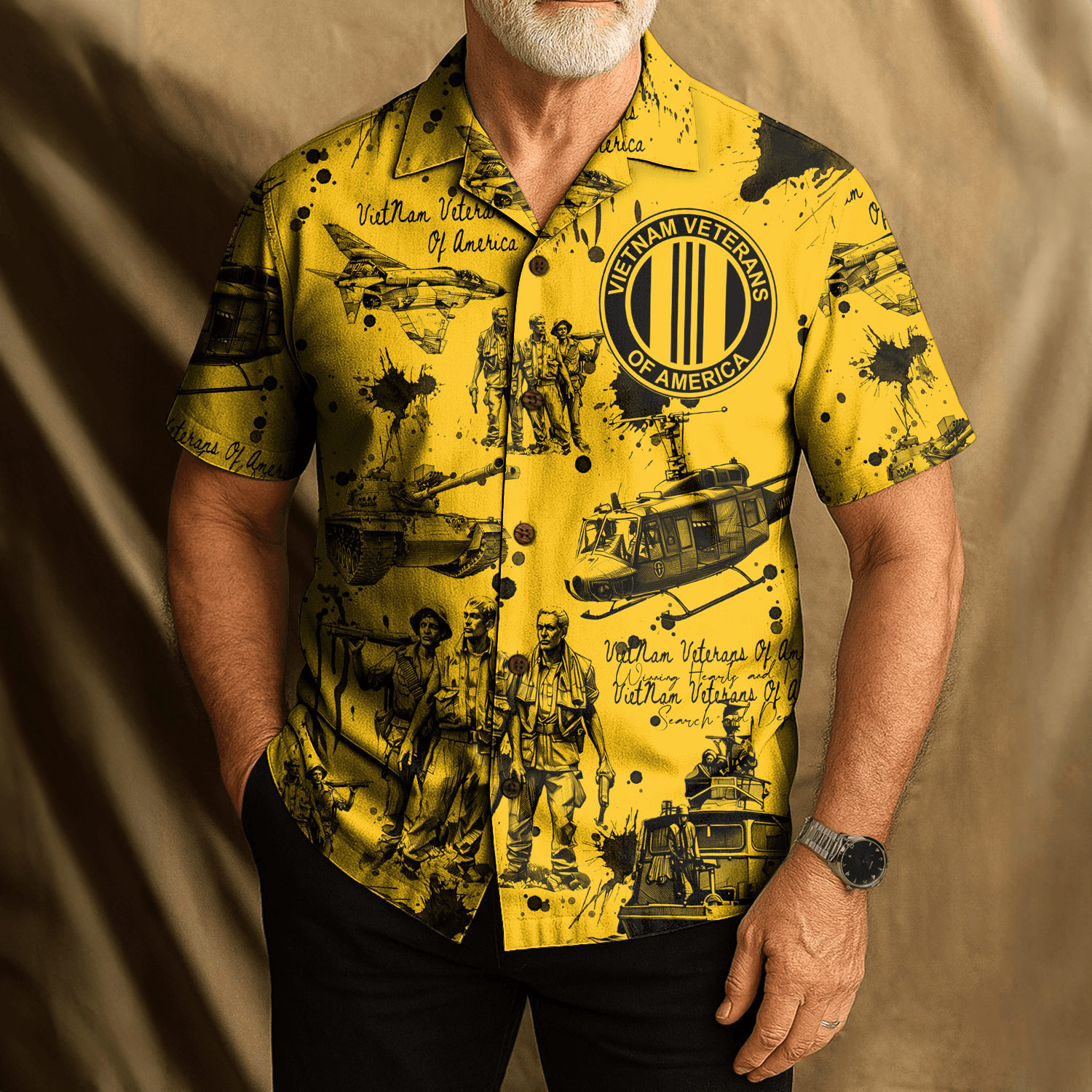 US VIETNAM VETERAN Hawaiian Shirt