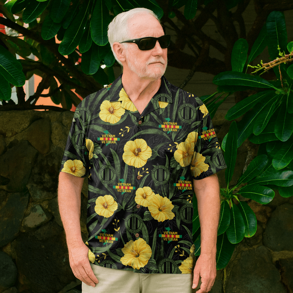 US VIETNAM VETERAN Hawaiian Shirt