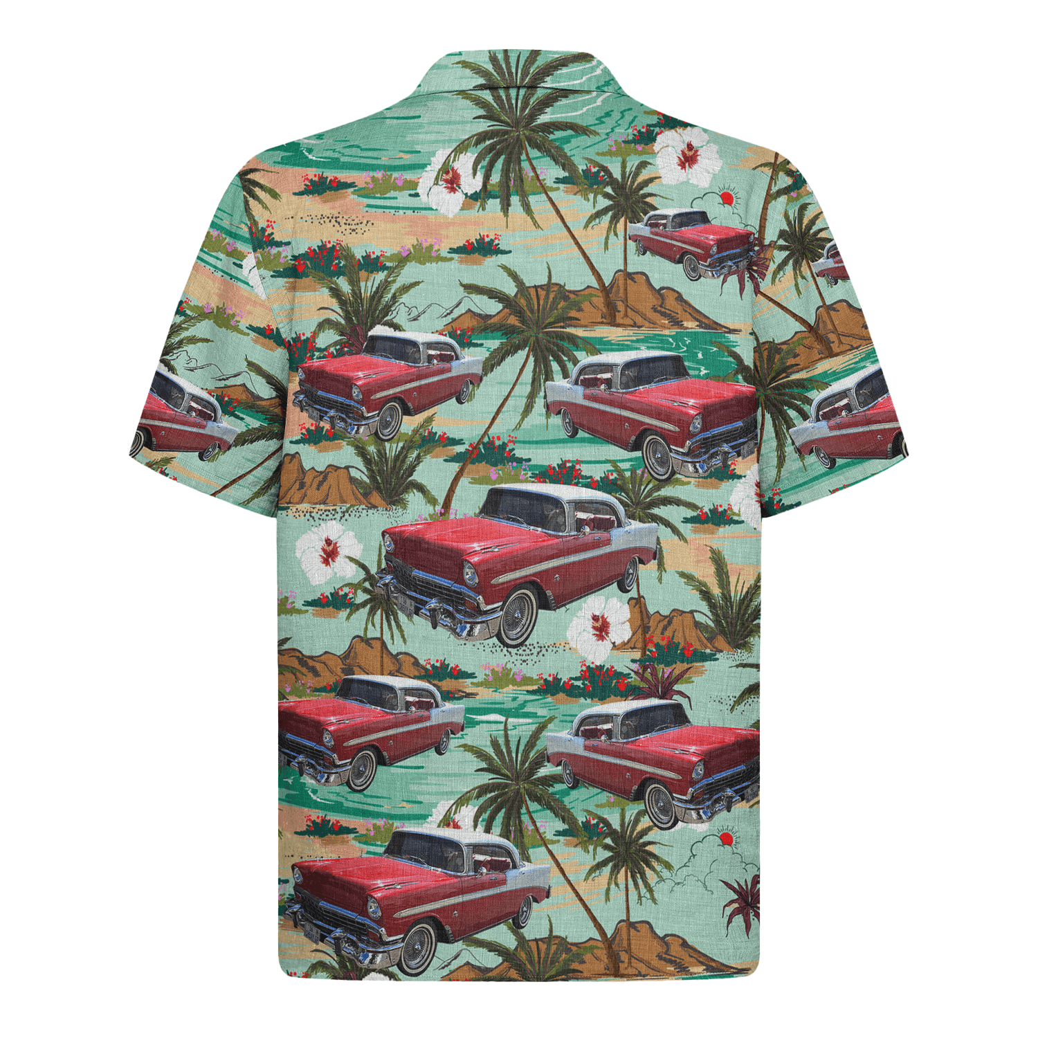 Personalized Hawaiian Shirt With Cars – Mint Island