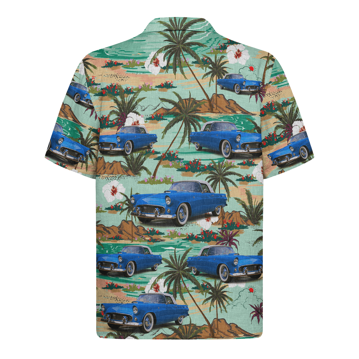 Personalized Hawaiian Shirt With Cars – Mint Island