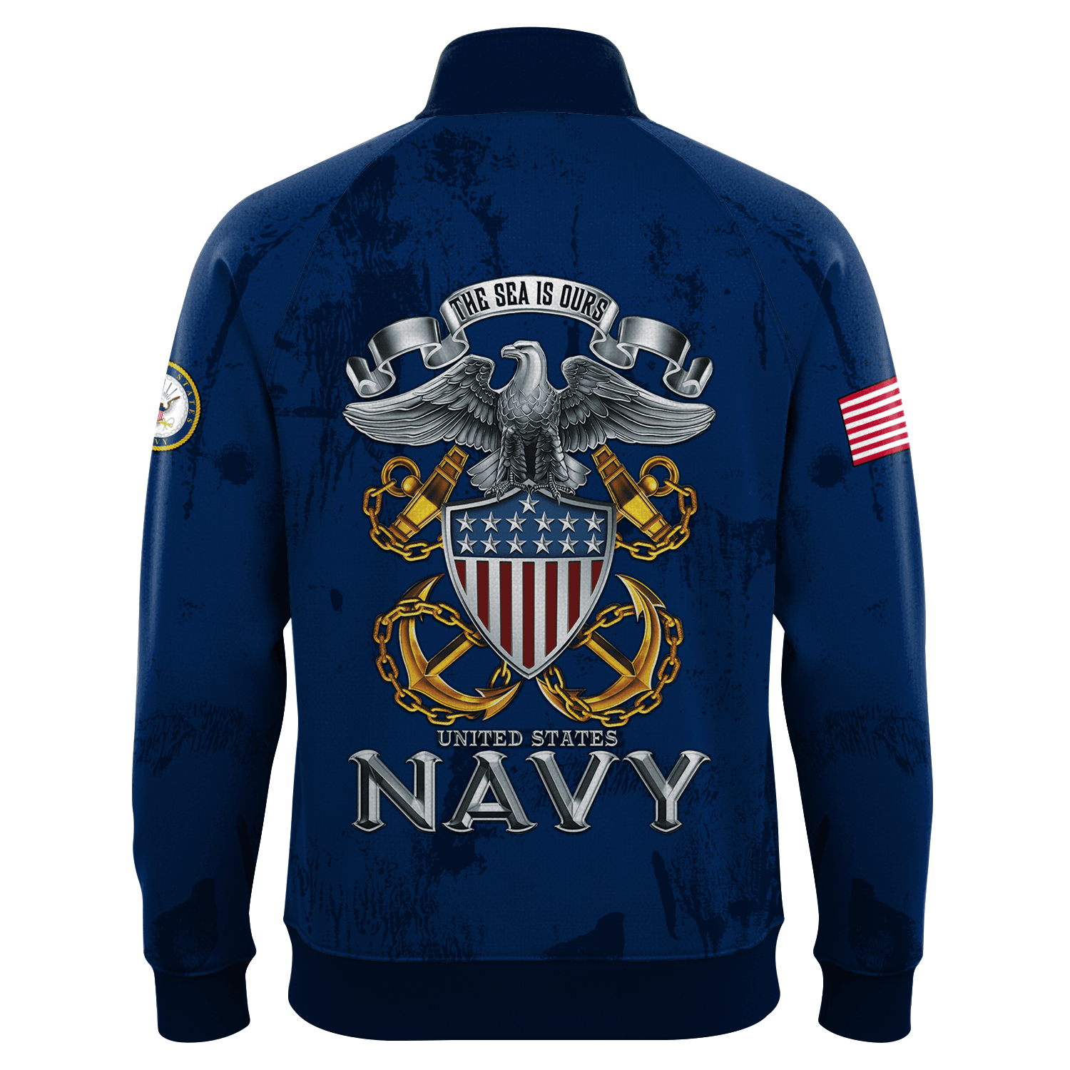 US Navy 250th Years Of Service Quarter Zip Sweatshirt