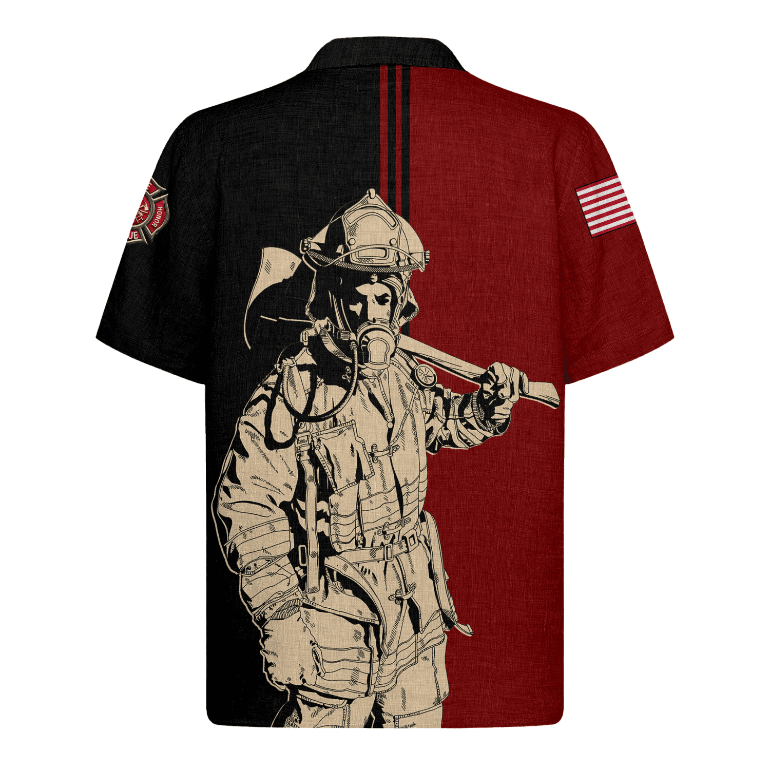 FIREFIGHTER Hawaiian Shirt