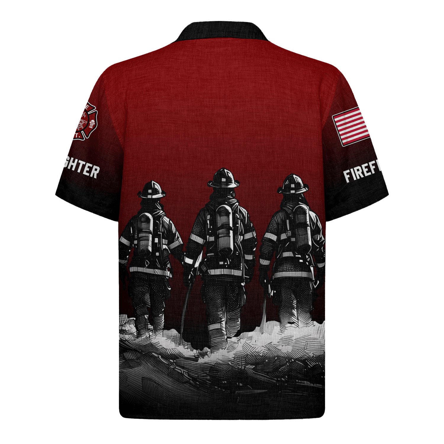 FIREFIGHTER Hawaiian Shirt