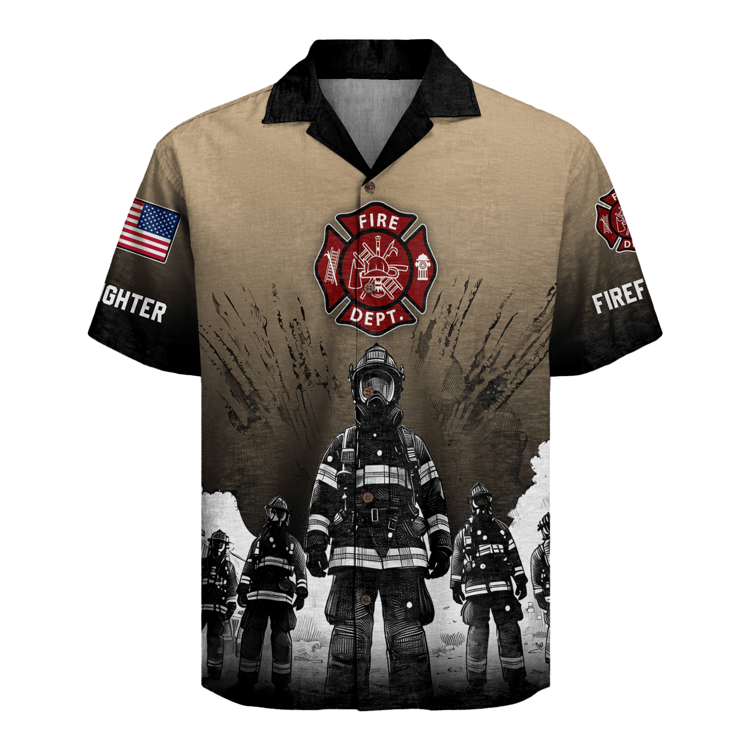 FIREFIGHTER Hawaiian Shirt