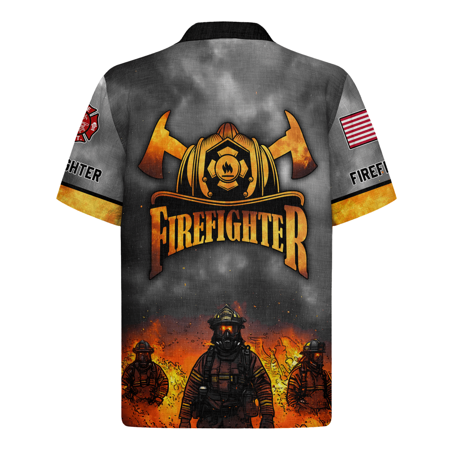 FIREFIGHTER Hawaiian Shirt