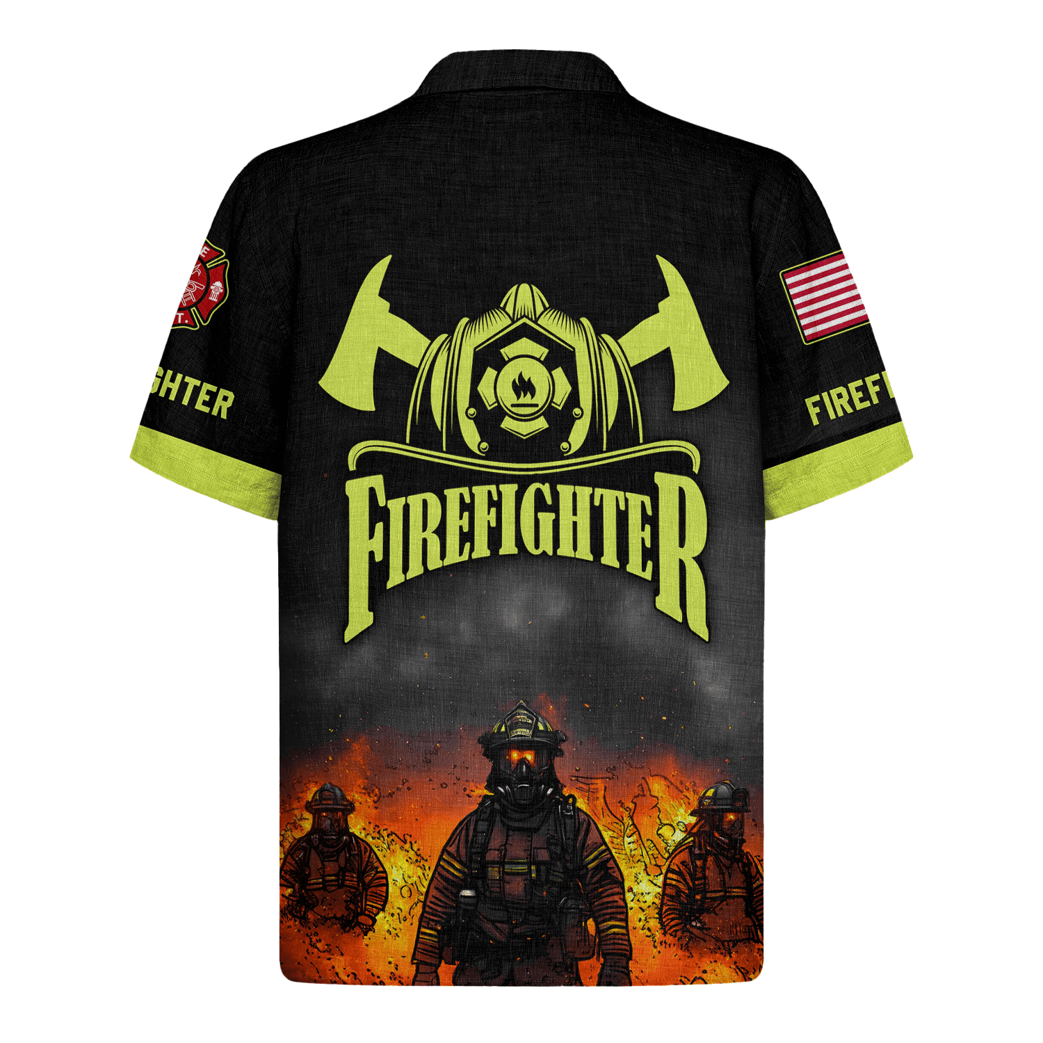 FIREFIGHTER Hawaiian Shirt