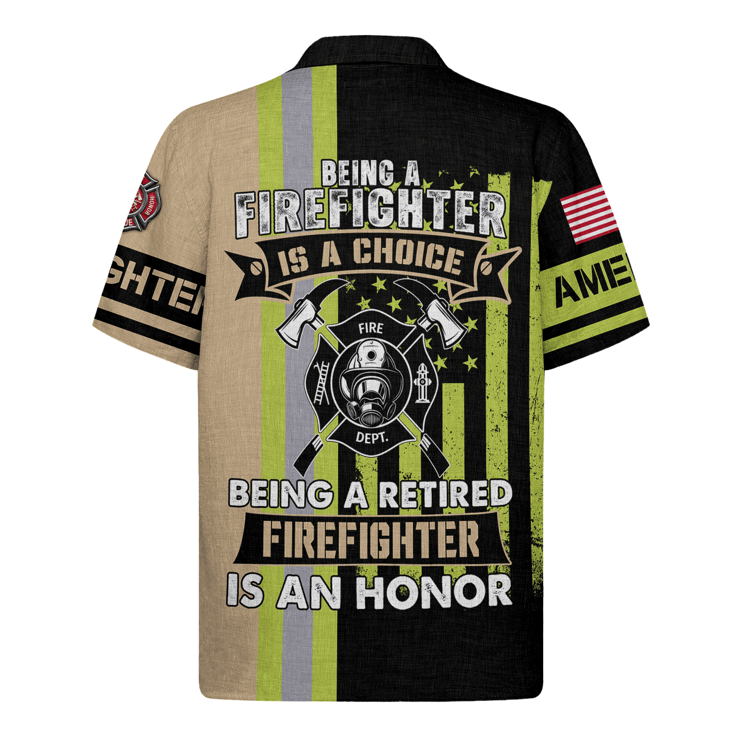 FIREFIGHTER Hawaiian Shirt