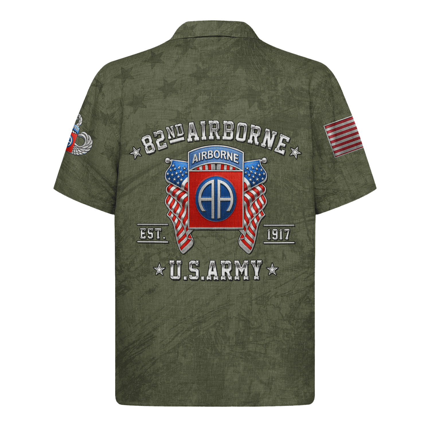 US Army AirBorne Hawaiian Shirt
