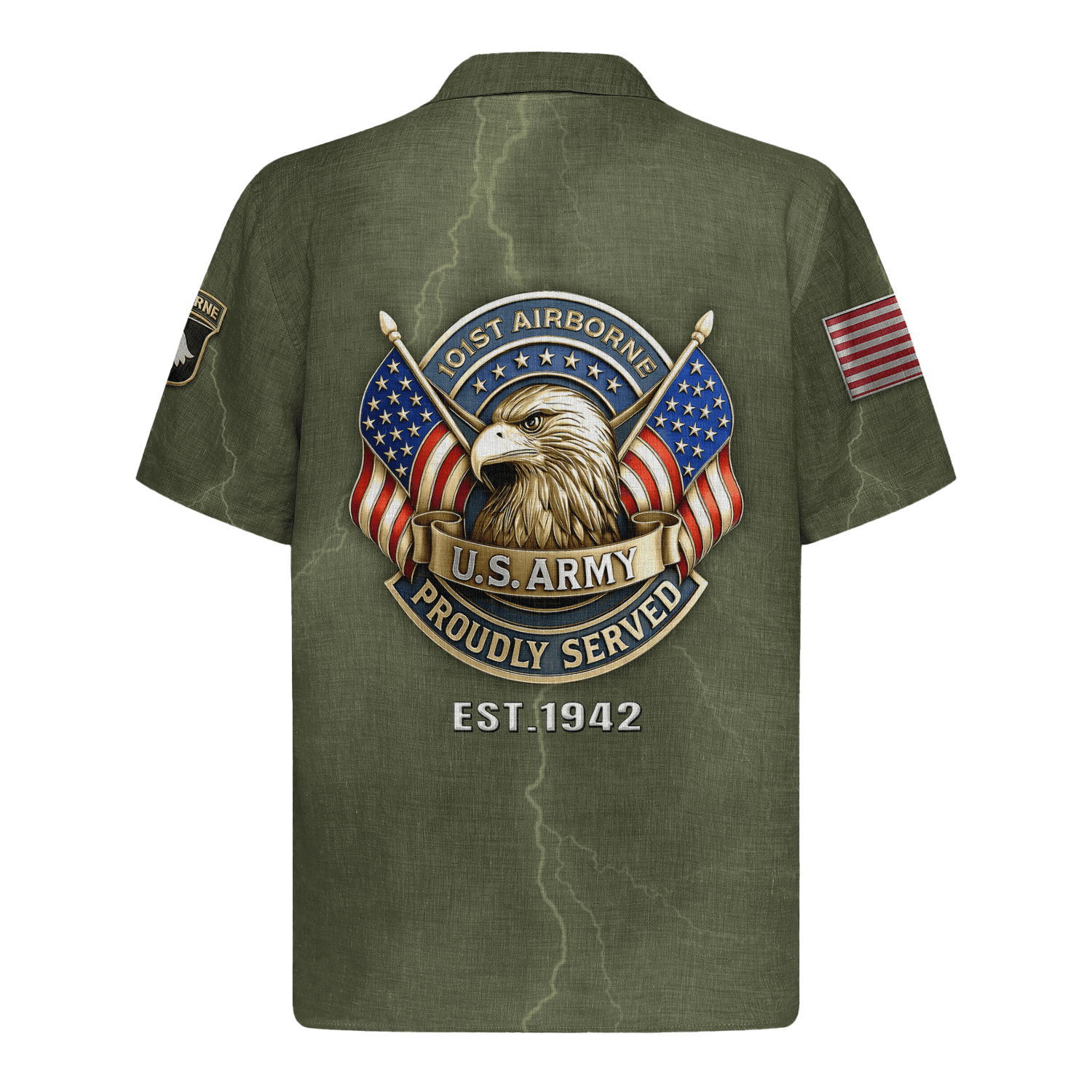 US Army AirBorne Hawaiian Shirt