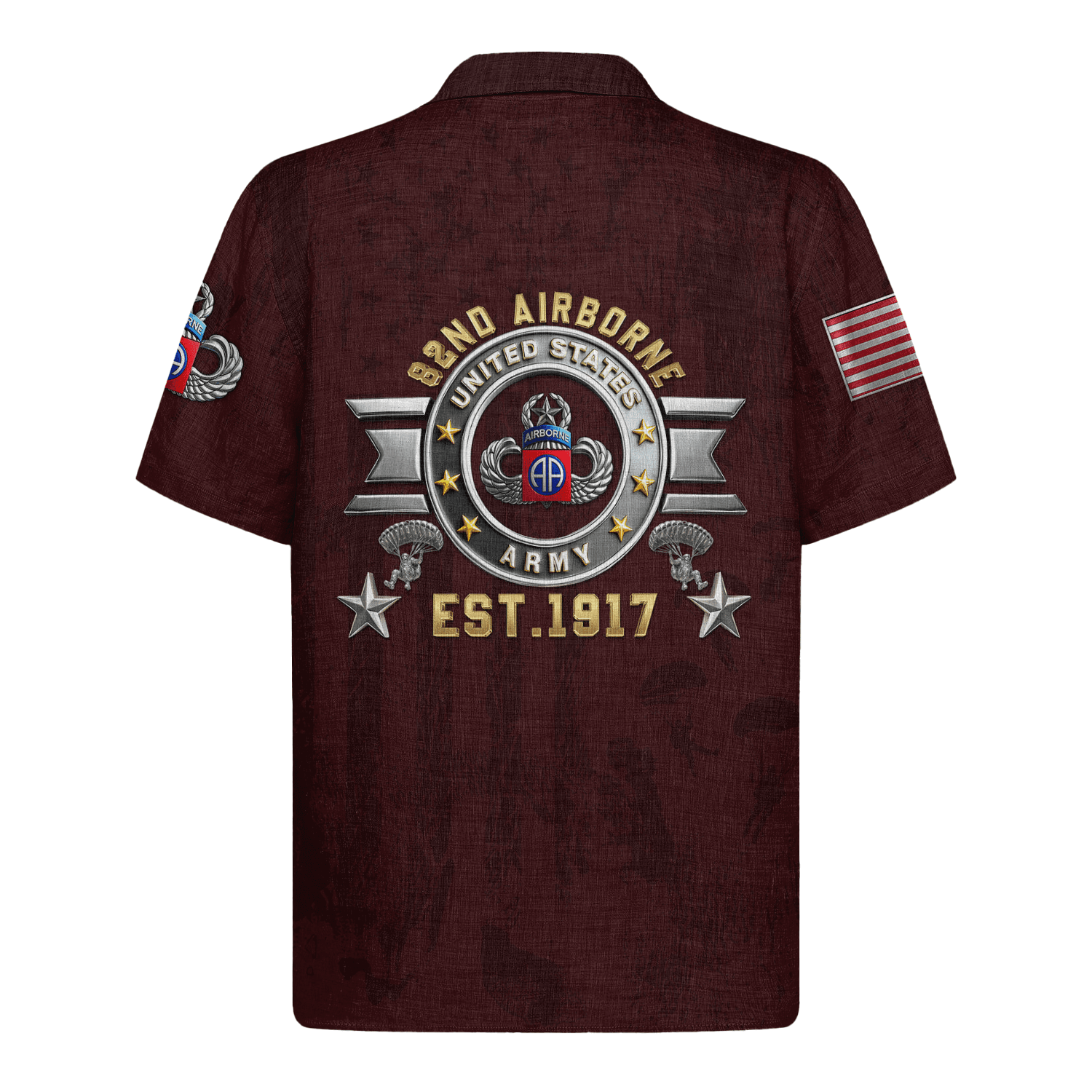 US Army AirBorne Hawaiian Shirt
