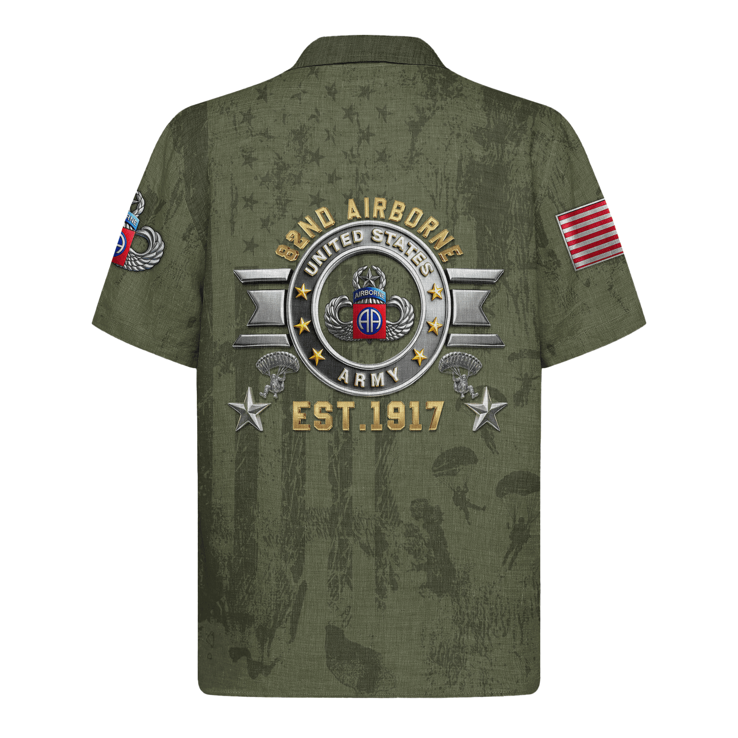 US Army AirBorne Hawaiian Shirt