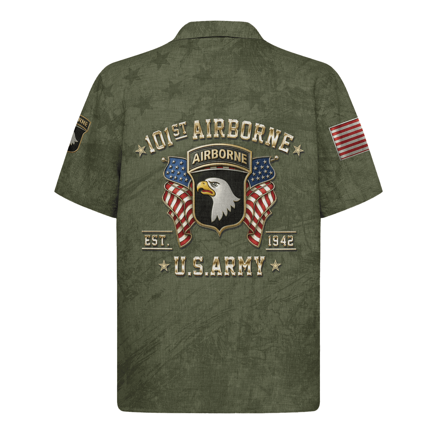 US Army AirBorne Hawaiian Shirt